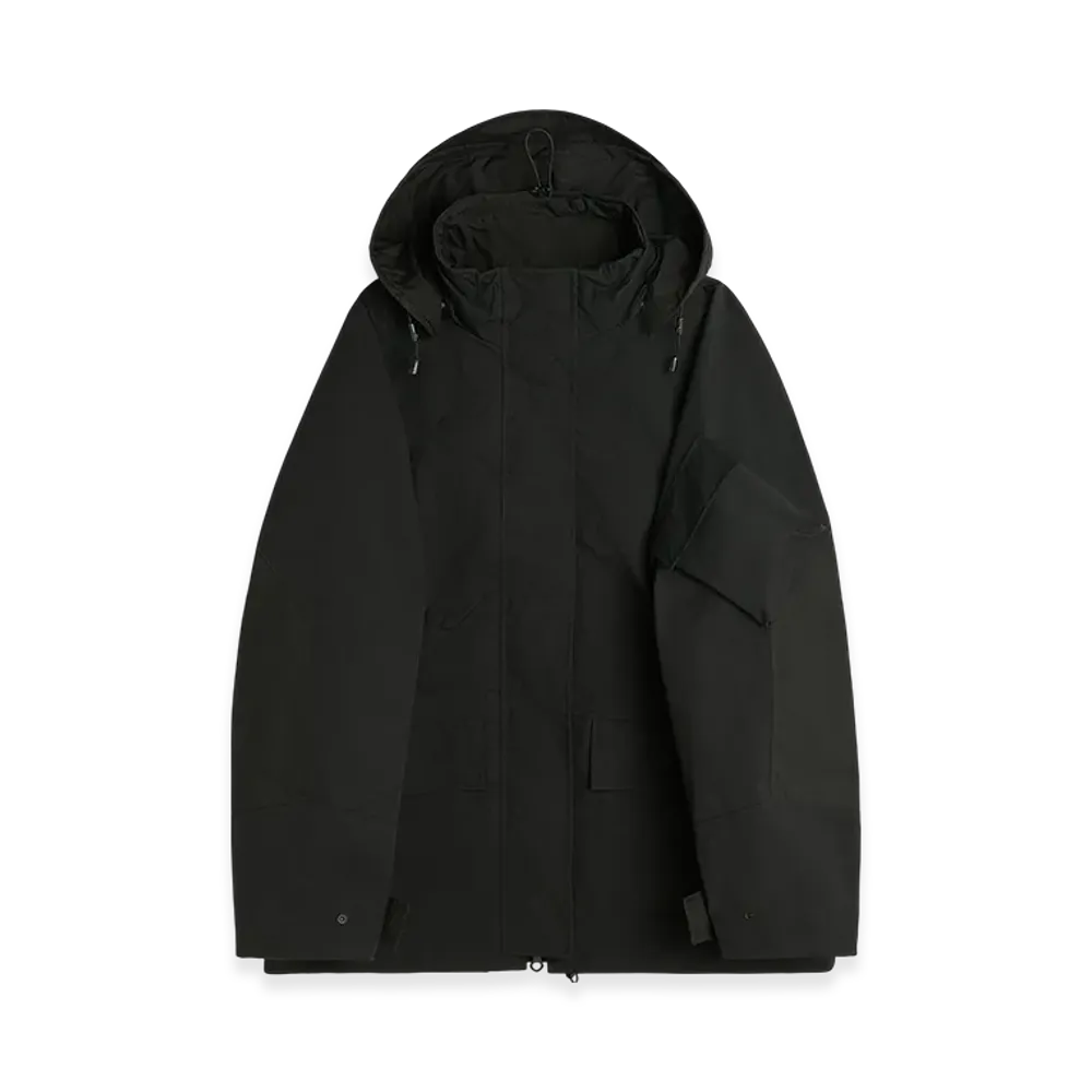 OUR LEGACY Women's Deck Jacket "Static Black Papyrus Poly"