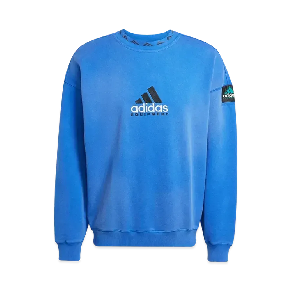 adidas Equipment Wash Crewneck Sweat "Equipment Blue"