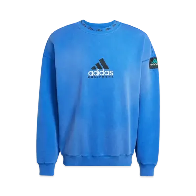 adidas Equipment Wash Crewneck Sweat "Equipment Blue"