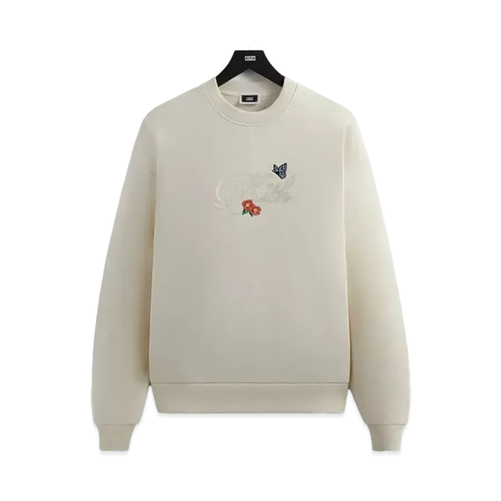 Kith Script Nelson Crewneck "Sandrift"
