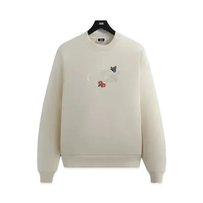 Kith Script Nelson Crewneck "Sandrift"