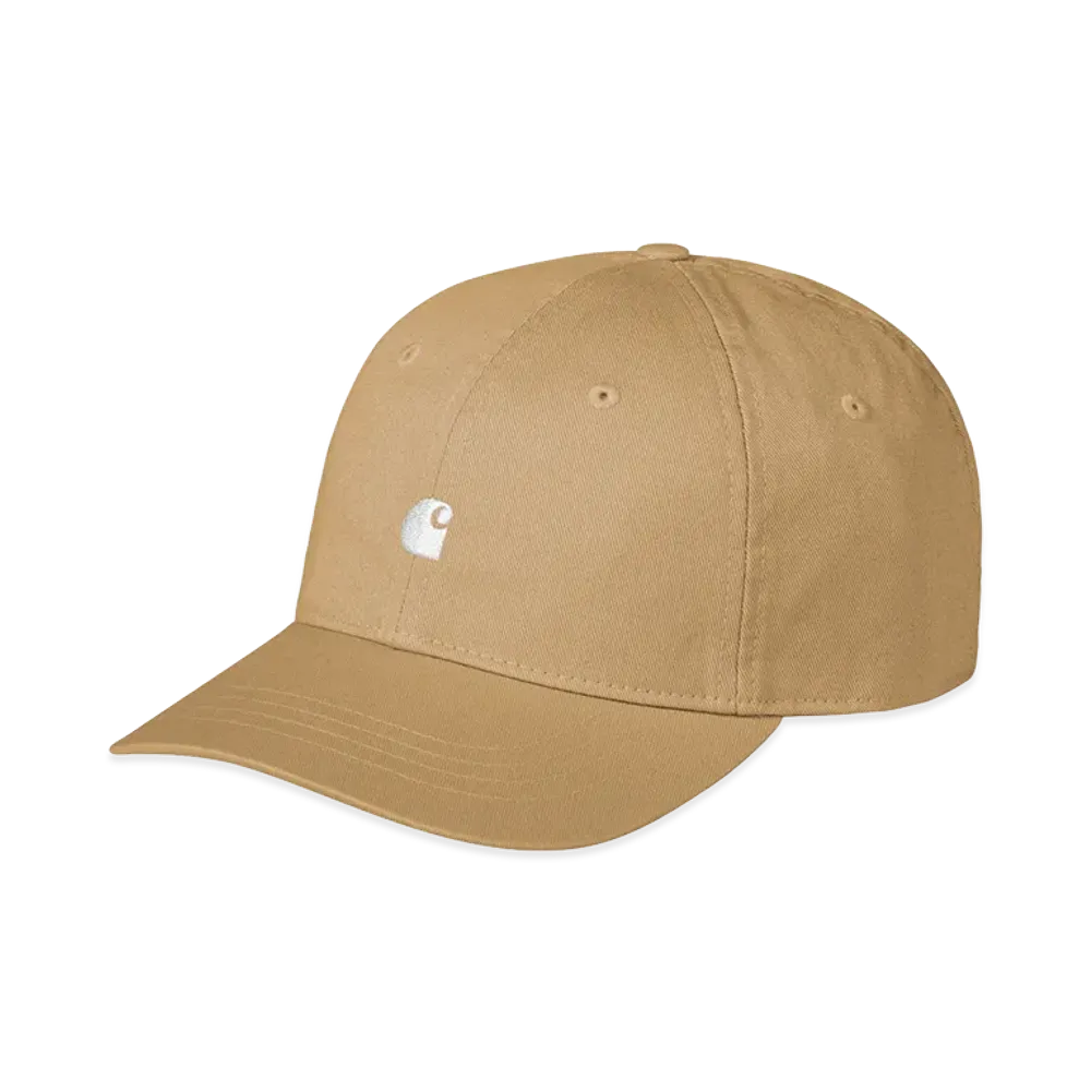 Carhartt WIP Madison Logo Cap "WIP Dusty H/White"