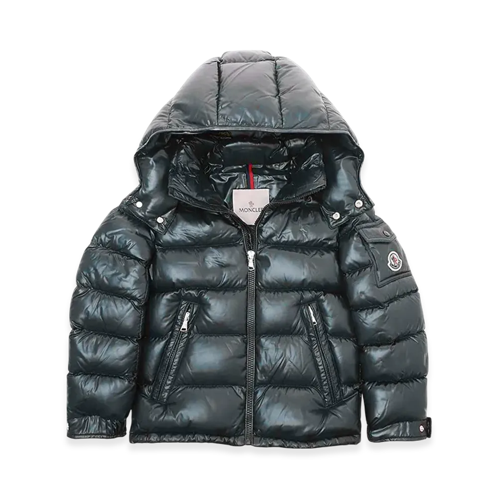 MONCLER Kids New Maya Down Jacket "Navy"