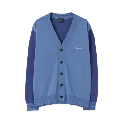 Paul Smith Happy Mix-Up Cardigan "Blue"