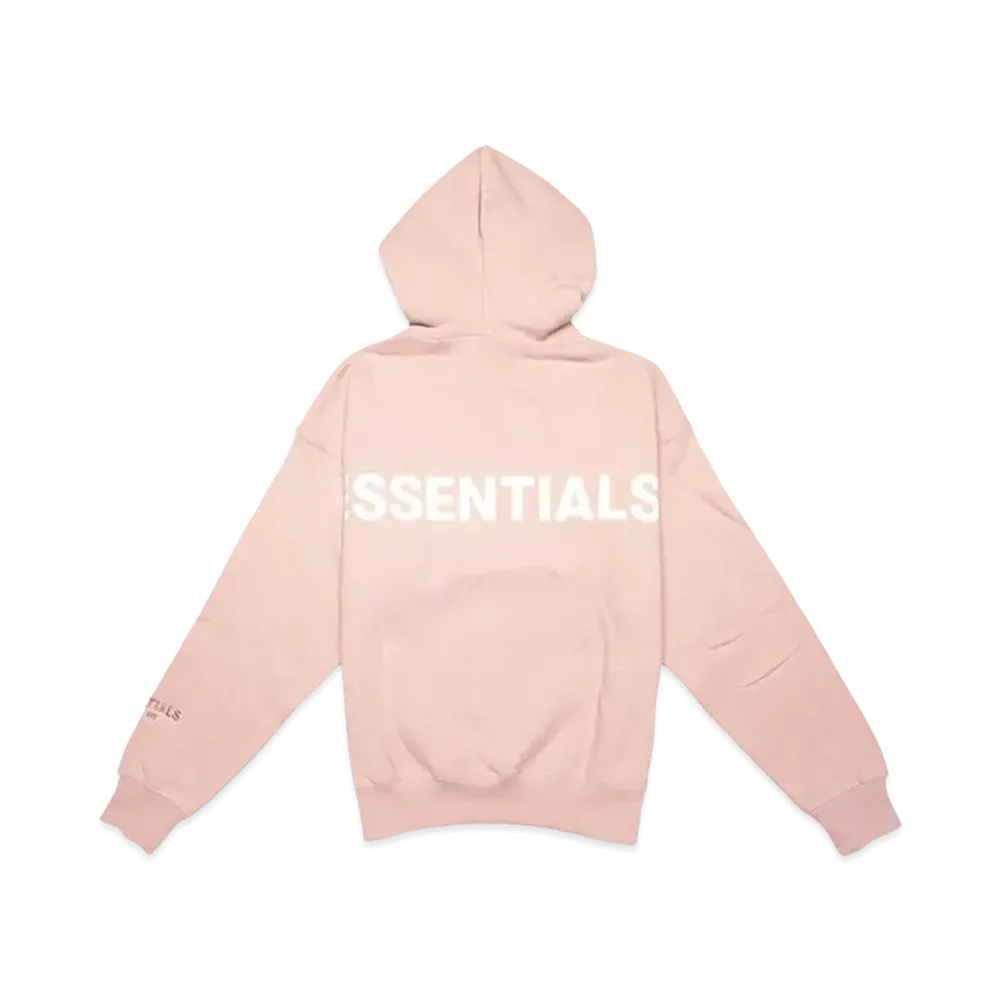 FEAR OF GOD ESSENTIALS 3M Logo Pullover Hoodie "Pink"