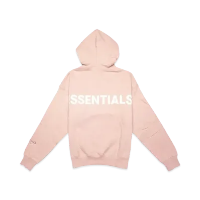 FEAR OF GOD ESSENTIALS 3M Logo Pullover Hoodie "Pink"