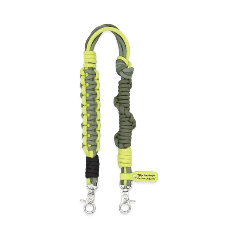 Maison Kitsune x Topologie Macrame Wrist Strap "Citron Vert"