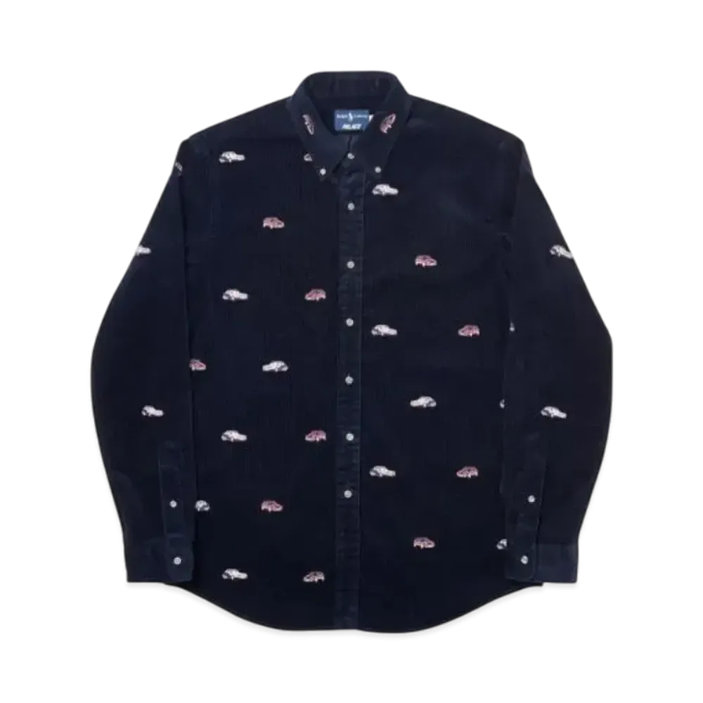 PALACE x Ralph Lauren Embroidered Cord Gti Shirt "Navy"