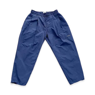 ALOUND Twotuck Tapered Nylon Pants "Navy/White"