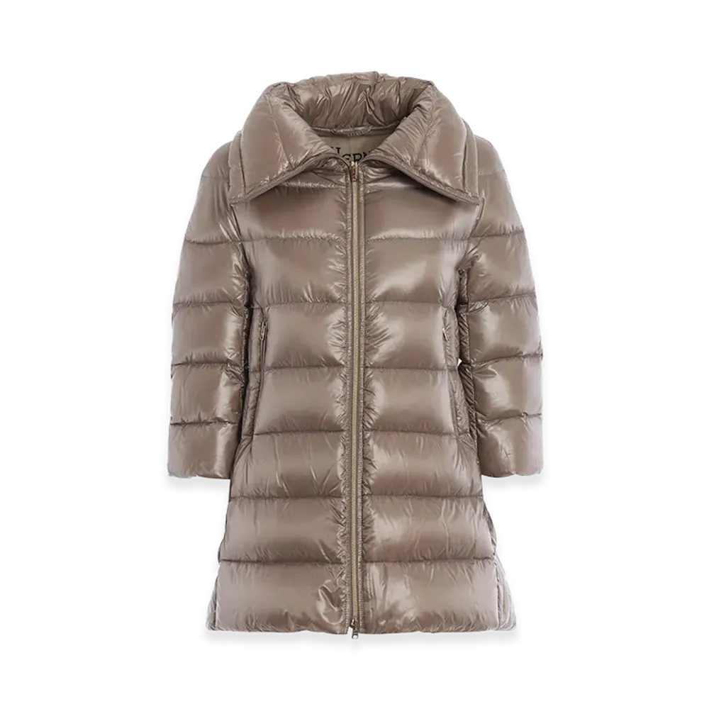 Herno Women's Iconico Cleofe Jacket "Tortora"