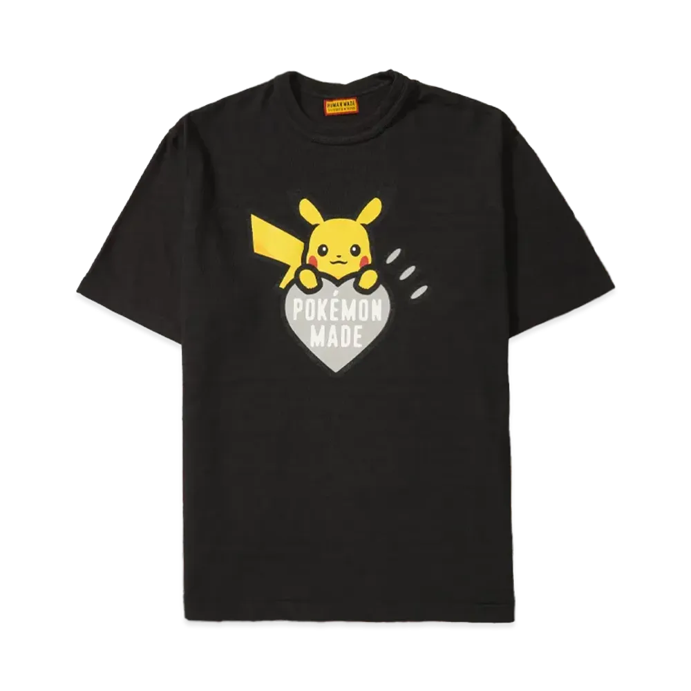 HUMAN MADE x Pokemon Made Graphic T-Shirt (Pikachu) Sapporo "Black"