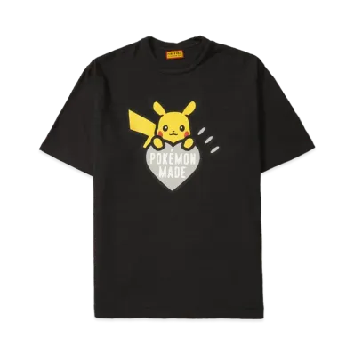 HUMAN MADE x Pokemon Made Graphic T-Shirt (Pikachu) Sapporo "Black"