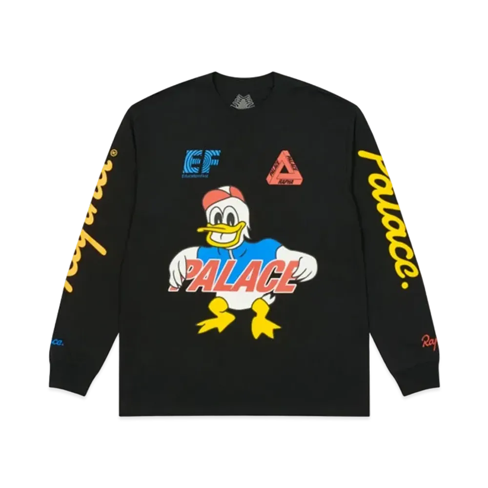 PALACE / Rapha Off Bike Longsleeve "Black"