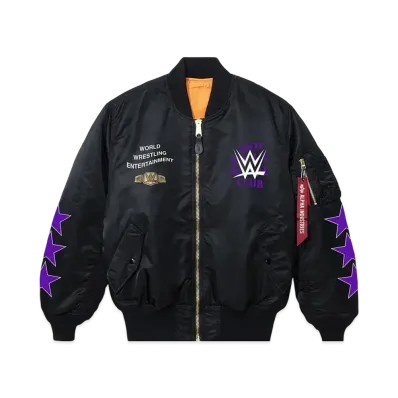 ANTI SOCIAL SOCIAL CLUB x WWE Championship Belt Jacket "Black"