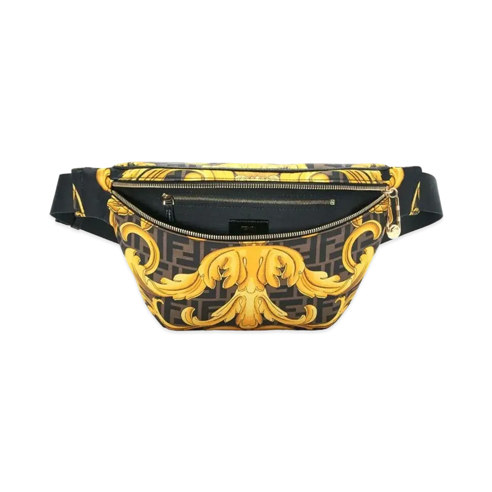 FENDI x Versace Fendace Printed Nylon Belt Bag "Multicolor"
