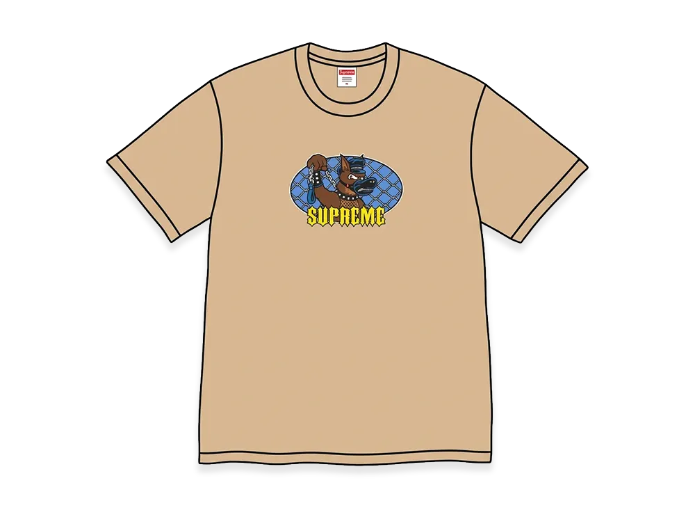Supreme Leash Tee "Khaki"