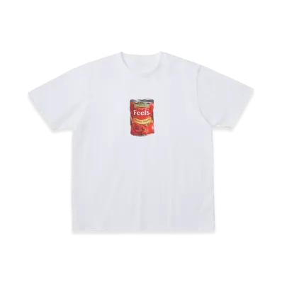 FEELS. Canned Logo T-Shirt "White"