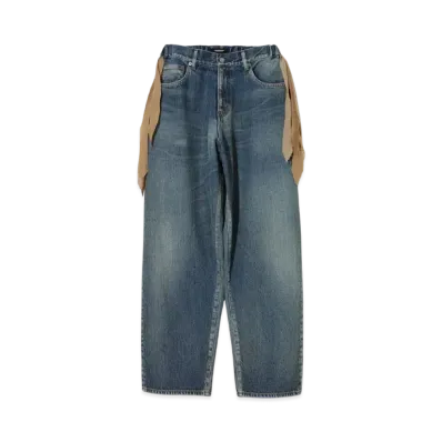 UNDERCOVER Wide Denim Pants "Light Blue Indigo"