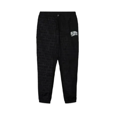 BILLIONAIRE BOYS CLUB BB DIMENSION JACQUARD WOVEN WINDBREAKER PANTS "BLACK"