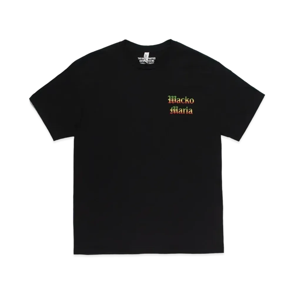 WACKO MARIA COLOR T-SHIRT "Black"