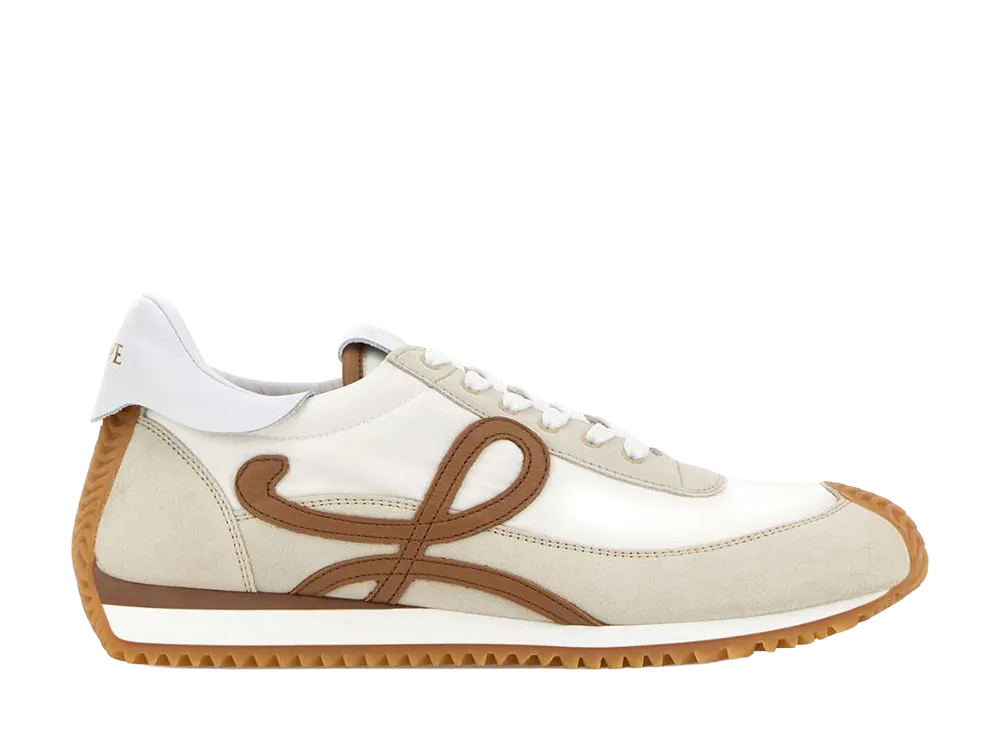LOEWE Women's Flow Runner 2.0 Sneakers "Chocolate/Almost Optic"