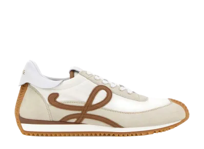 LOEWE Women's Flow Runner 2.0 Sneakers "Chocolate/Almost Optic"