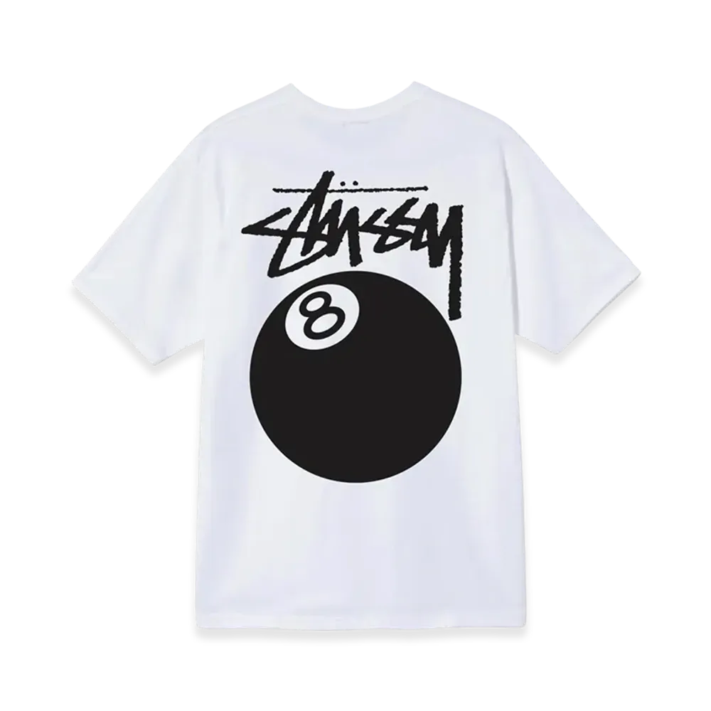 ステューシー 8ボールTシャツ - 21SS "ホワイト"