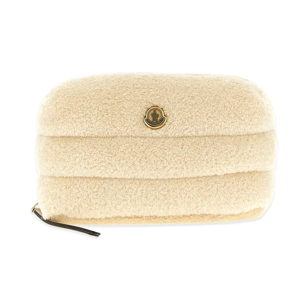 MONCLER Women's Caradoc Beauty Pouch "White"