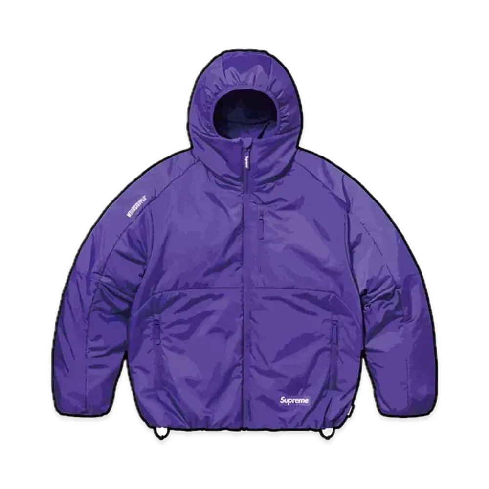 Supreme Windstopper Insulated Hooded Jacket "Purple"