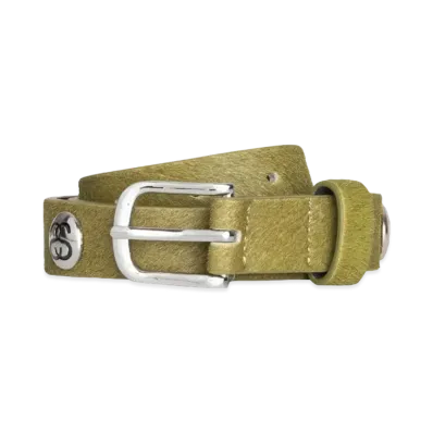 Stussy SS-Link Studded Belt "Hairy Moss" (FA24)