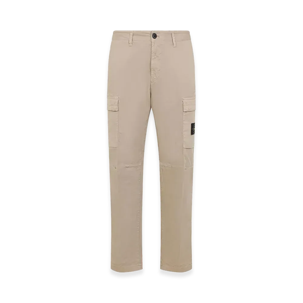 Stone Island Cotton Pants "Beige"