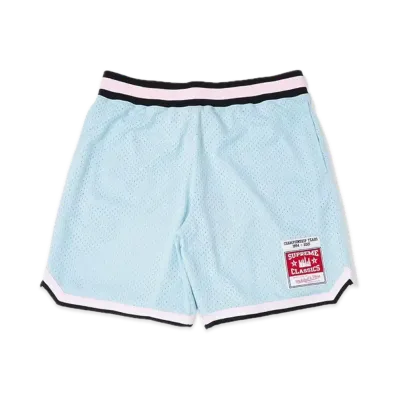 Supreme x Mitchell & Ness Basketball Short "Blue"