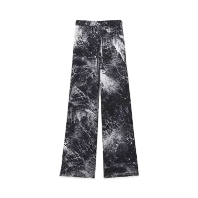 Alexander McQUEEN Smashed Screen Pajama Pants "Black"