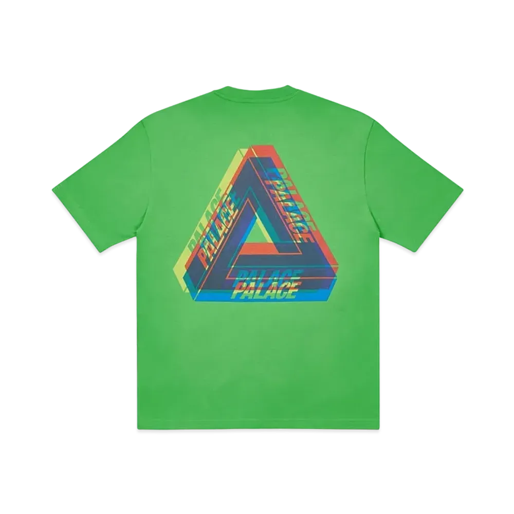 PALACE Tri-Ferg Colour Blur T-Shirt "Green"