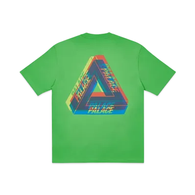 PALACE Tri-Ferg Colour Blur T-Shirt "Green"