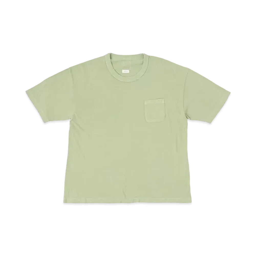 visvim Amplus Tee S/S Dmgd (U.D.) "Green"