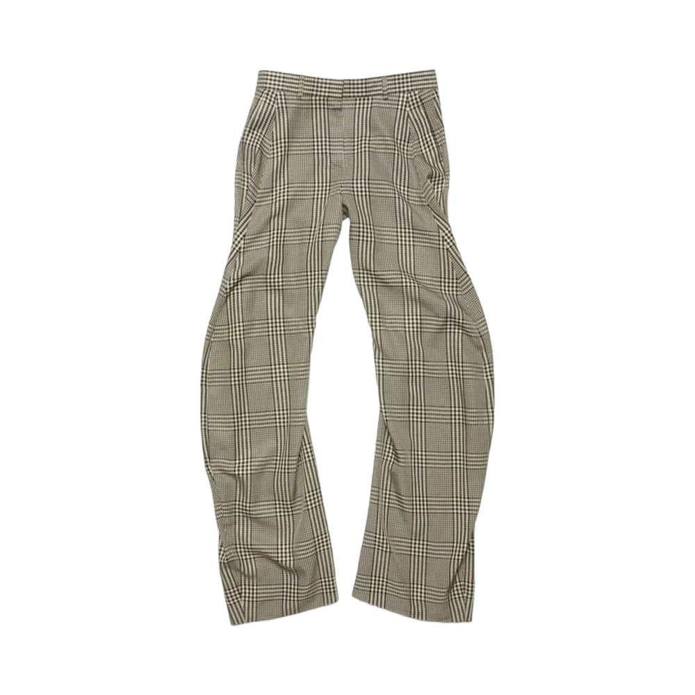 Acne Studios Checked Tailored Trousers "Beige"