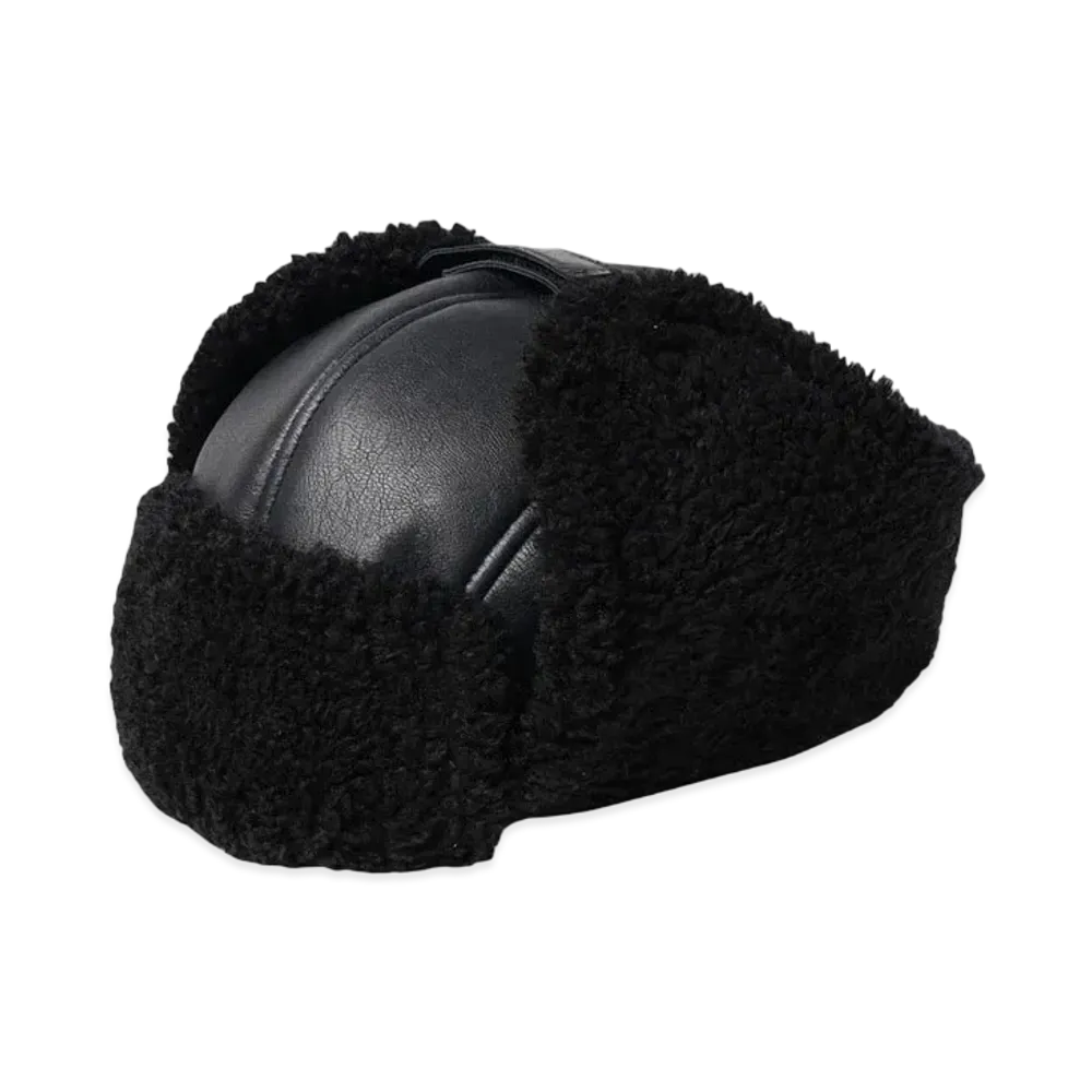 FORSOMEONE FUR TROOPER CAP "BLACK"