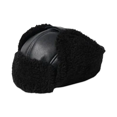 FORSOMEONE FUR TROOPER CAP "BLACK"