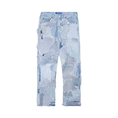 INNOCENCE NYC PATCHWORK DENIM PANTS "DENIM"