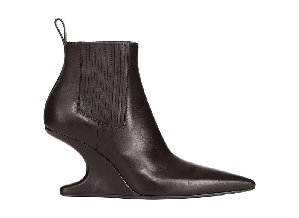 Rick Owens Women's Cantilever 8 Ankle Sharp "Grease"