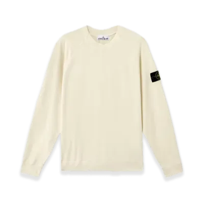 Stone Island 6100023 Light Organic Cotton Fleece "Ivory"