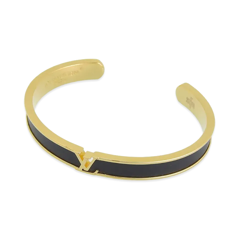 Louis Vuitton Women's Bracelet LV Initiales "Black"
