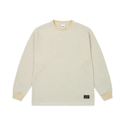 PALACE 2-Tone Waffle Longsleeve "Stoney Grey"
