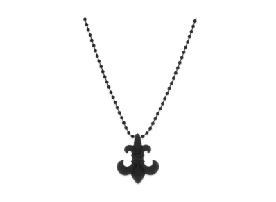 Chrome Hearts Rubber BS Flare Silicone Necklace "Black"