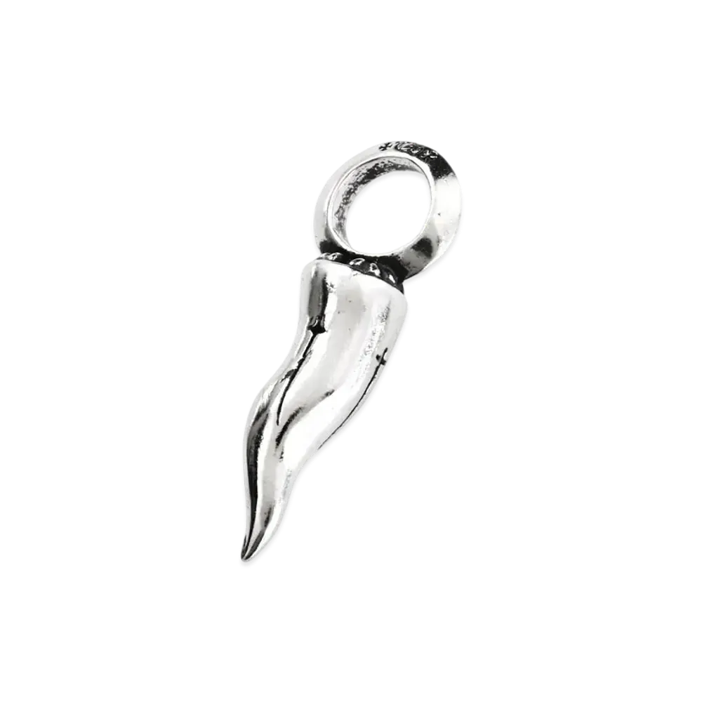 Chrome Hearts Cornicello Charm Small "Silver"