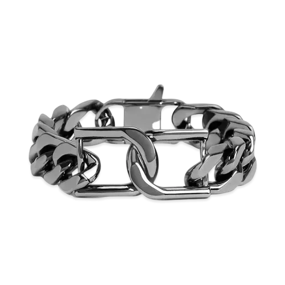 CHARLES & KEITH Gavine Chain-Link Bracelet "Black"