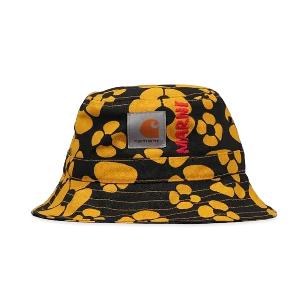 Marni x Carhartt WIP Yellow Bucket Hat "Sunflower"