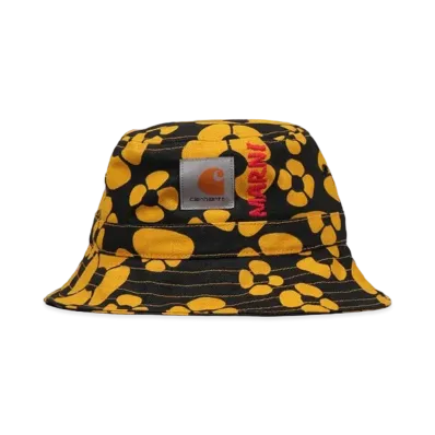 Marni x Carhartt WIP Yellow Bucket Hat "Sunflower"