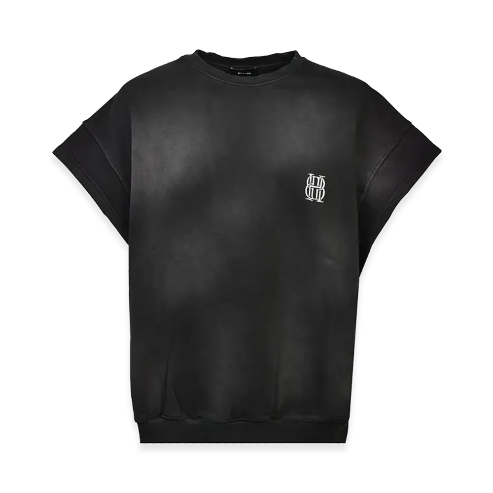 BREATH BH Logo No Sleeve SS Sweat "Black"